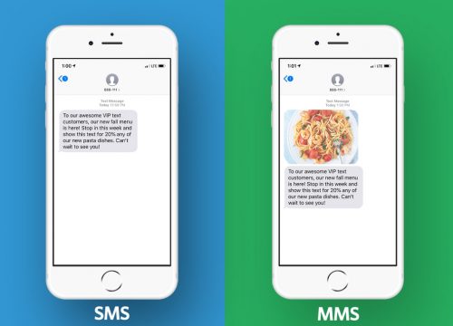 What’s the Difference between SMS and MMS blast?